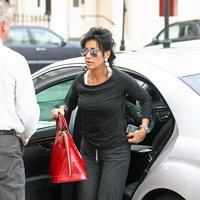 Nancy Dell'Olio is seen leaving a medical building on Harley Street | Picture 101283